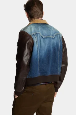 Medium Rusty Nail Wash L.A. College Jean Jacket