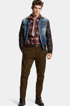 Medium Rusty Nail Wash L.A. College Jean Jacket