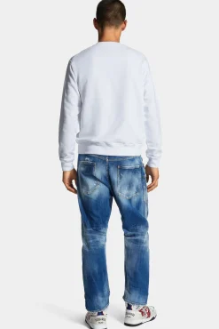 Medium Small Hole Wash Kawaii Jeans