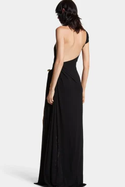 One Shoulder Jersey Dress