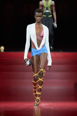 5-Pocket Latex Hot Pants