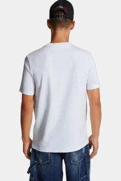 Regular Fit Embroidered Neck T-Shirt