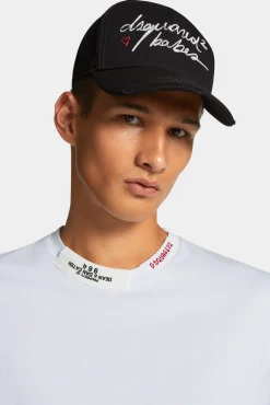 Regular Fit Embroidered Neck T-Shirt