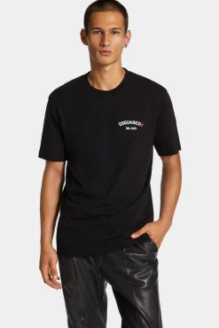 Regular Fit Rubber Logo T-Shirt