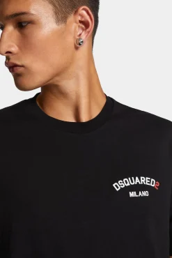 Regular Fit Rubber Logo T-Shirt