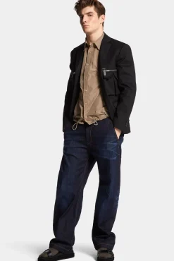 Relax Shoulder D2 Layered Multipocket Jacket