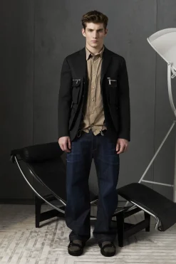 Relax Shoulder D2 Layered Multipocket Jacket