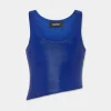 Ribbed Knit Asymmetric Top