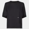 Short Sleeve Silk T-Shirt