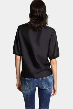 Short Sleeve Silk T-Shirt