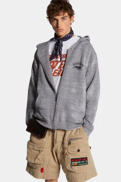 Washed And Destroyed Hoodie