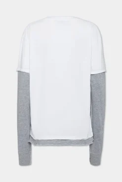 Washed And Destroyed Invicta Long Sleeved T-Shirt